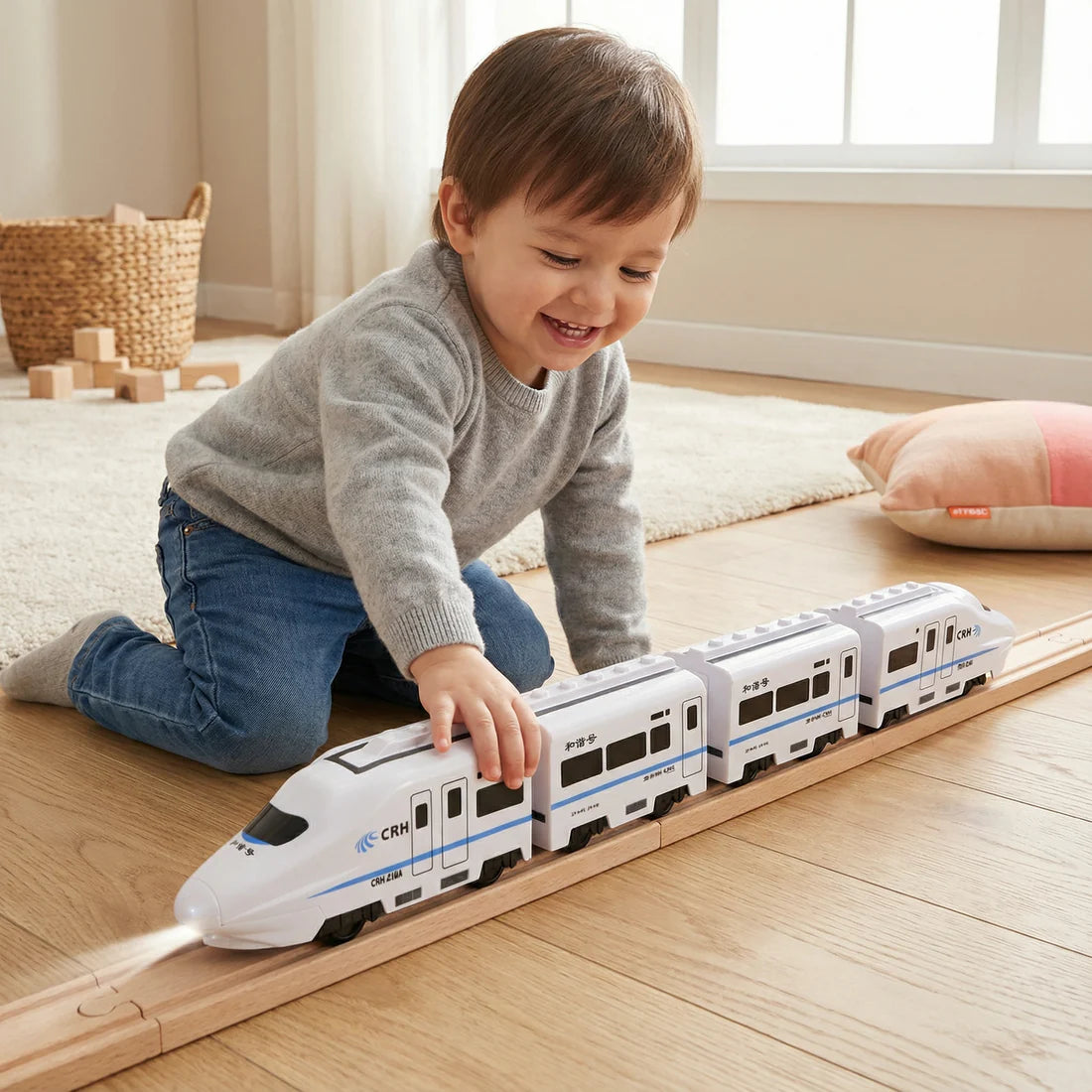 20 Pack - Smart Chain Train Kids Toy